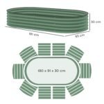 2 cinkuoto plieno pakeltos lysvės su atviru dugnu ir apsauginiu guminiu apvadu – Paveikslėlis 3