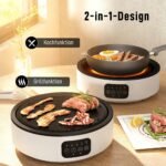 Keraminė kaitlentė su grilio funkcija ir LED ekranu 2-in-1 – Paveikslėlis 4