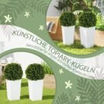 Dirbtiniai eukalipto rutuliai, 65 cm, su UV apsauga 2 vnt. – Paveikslėlis 4