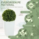 Dirbtiniai eukalipto rutuliai, 65 cm, su UV apsauga 2 vnt. – Paveikslėlis 5