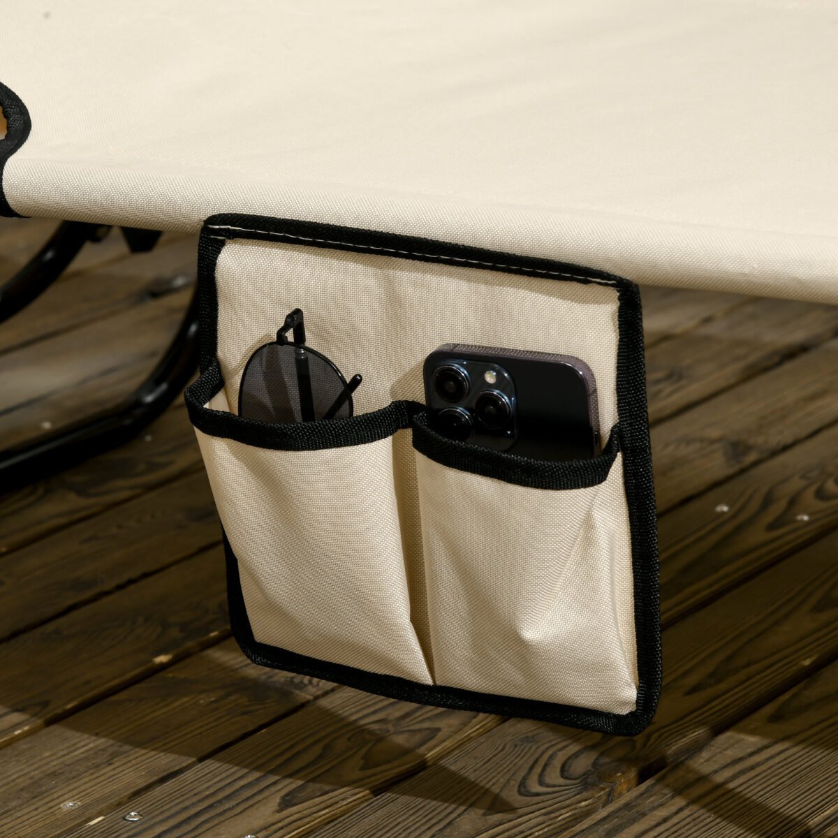 2 vnt. sulankstomų saulės gultų su stogeliu ir 5 pozicijų atlošu – Paveikslėlis 9