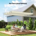85 x 2 m pakaitinis sodo paviljono stogas su UV apsauga