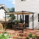 3 x 3 m Sodo pergola su ištraukiamu stogu – Paveikslėlis 2