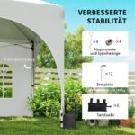 3x6 m Pop-Up reguliuojamo aukščio paviljonas su šoninėmis sienomis – Paveikslėlis 5