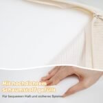 5 dalių putplasčio statybinių blokų rinkinys su kamuoliukų baseinu ir virveliniais užvalkalais (Smėlio) – Paveikslėlis 5