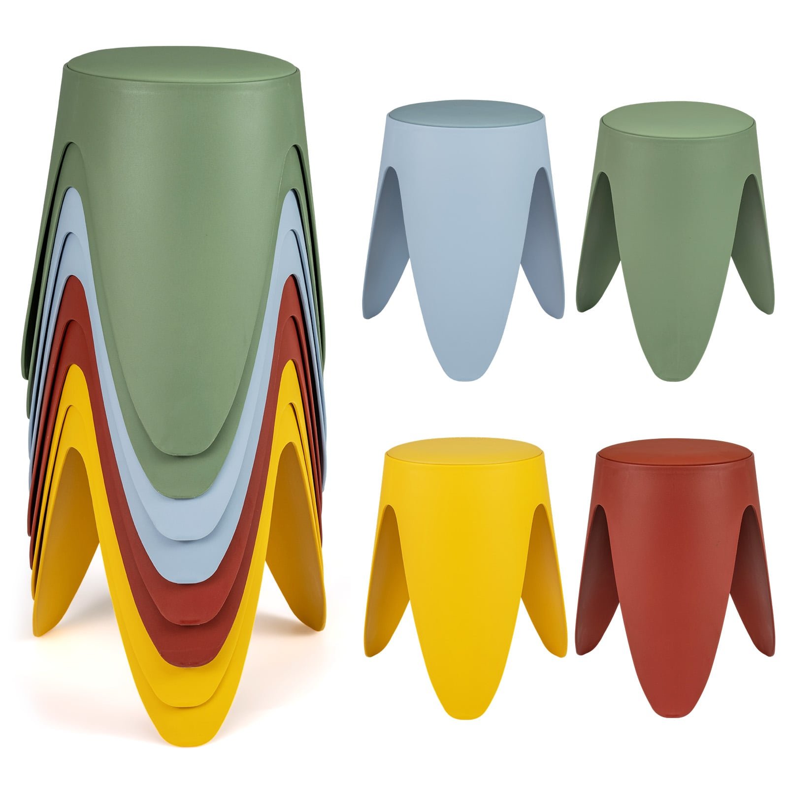 8-vnt.-sukraunamos-plastikines-taburetes-be-atloso-Ivairiaspalve-1 8 vnt. sukraunamos plastikinės taburetės be atlošo (Įvairiaspalvė)