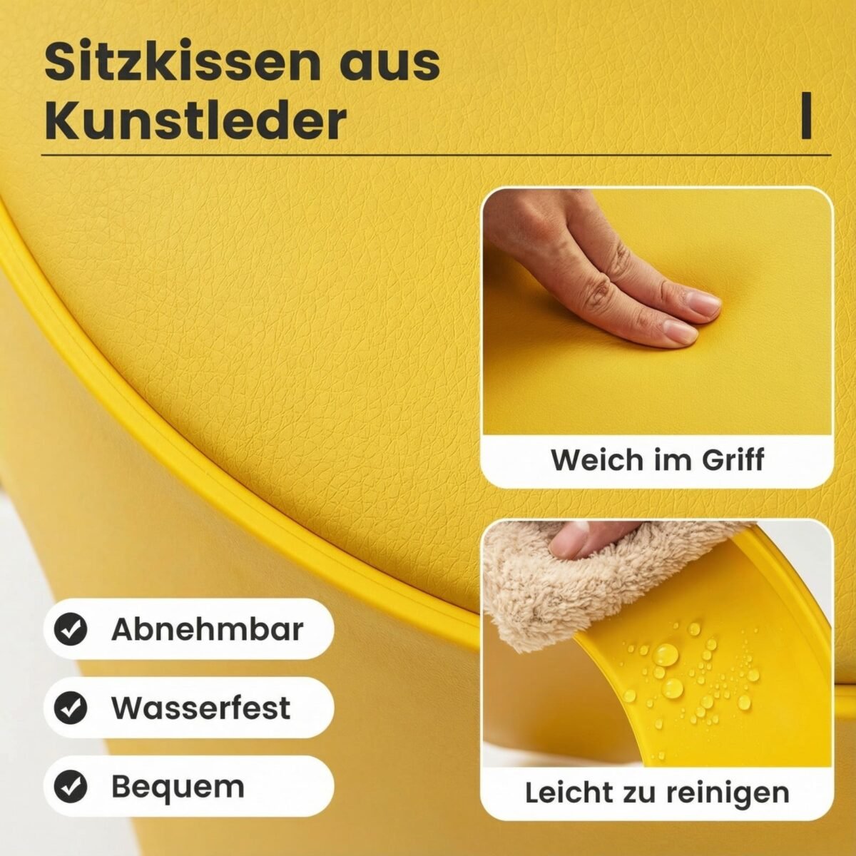 8 vnt. sukraunamos plastikinės taburetės be atlošo (Įvairiaspalvė) – Paveikslėlis 4