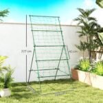 A formos plieninė atrama vijokliniams augalams su aukščiui reguliuojamomis pakopomis – Paveikslėlis 3