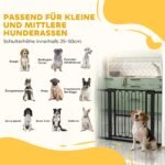 Apsauginiai varteliai šunims, reguliuojamo pločio 76-104 cm, montuojami be gręžimo – Paveikslėlis 9