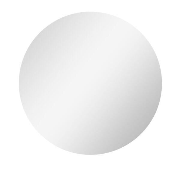 Apskritas vonios veidrodis su reguliuojamu LED apšvietimu ir apsauga nuo rasojimo