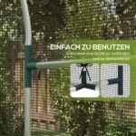 Augalų apsaugos tinklas su durelėmis ir tvirtu plieniniu rėmu, 1,2x1,5x1,5 m – Paveikslėlis 5