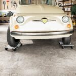 Automobilio manevravimo vežimėlis, 2 vienetai, 680 kg keliamoji galia