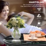 Boho stiliaus PE ratano sodo staliukas – Paveikslėlis 4