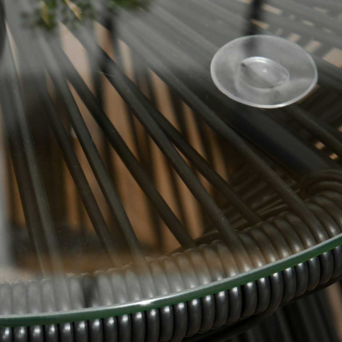 Boho stiliaus PE ratano sodo staliukas – Paveikslėlis 8