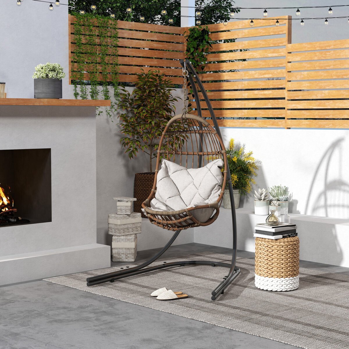 C formos pakabinamo krėslo stovas iki 150 kg – Paveikslėlis 9