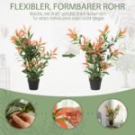 Dirbtinis fotinijos augalas 90 cm aukščio su lanksčiomis šakomis