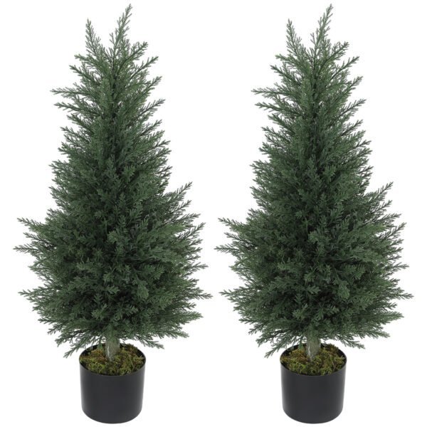 Dirbtinių kiparisų rinkinys (2 vnt.)