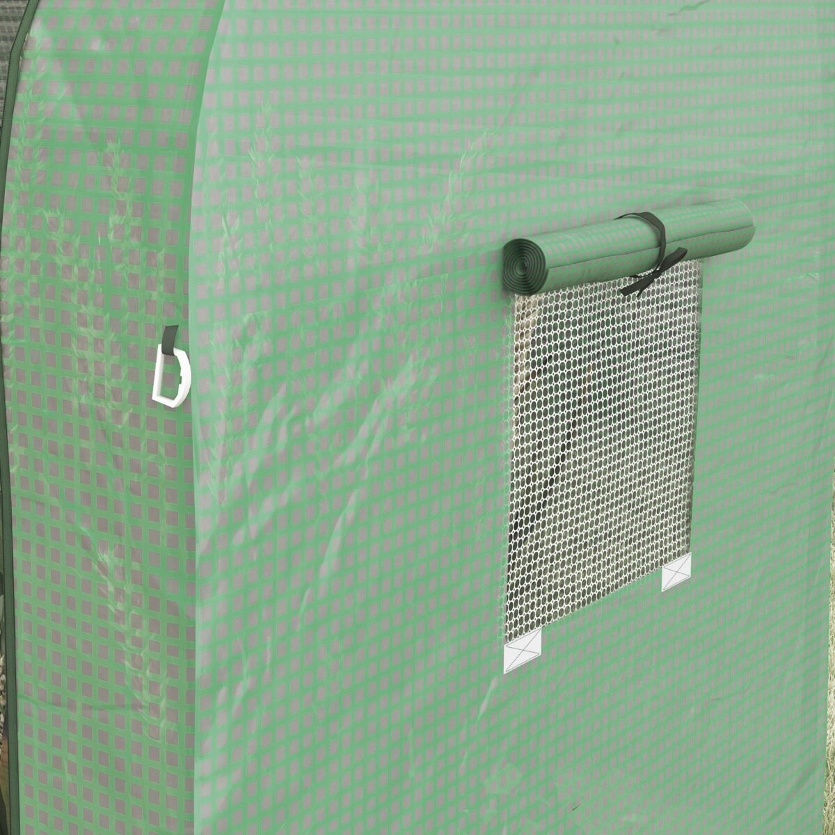 Dviejų zonų šiltnamis su susukamomis durimis – Paveikslėlis 9