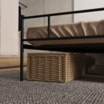 Dvigulis plieninis lovos rėmas su erdve po lova daiktadėžėms – Paveikslėlis 9