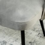 Dvivietė moderni aksominė sofa – Paveikslėlis 9