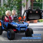 Dvivietis vaikiškas elektromobilis UTV su nuotolinio valdymo pultu