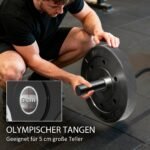 EZ lenkta olimpinė štanga 100 kg talpos – Paveikslėlis 4
