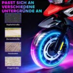 Elektrinis motociklas 18-36 mėnesių vaikams su nuimamais pagalbiniais ratais ir sklandaus starto funkcija – Paveikslėlis 6