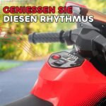 Elektrinis motociklas vaikams su nuimamais atraminiais ratais, garso ir šviesos efektais