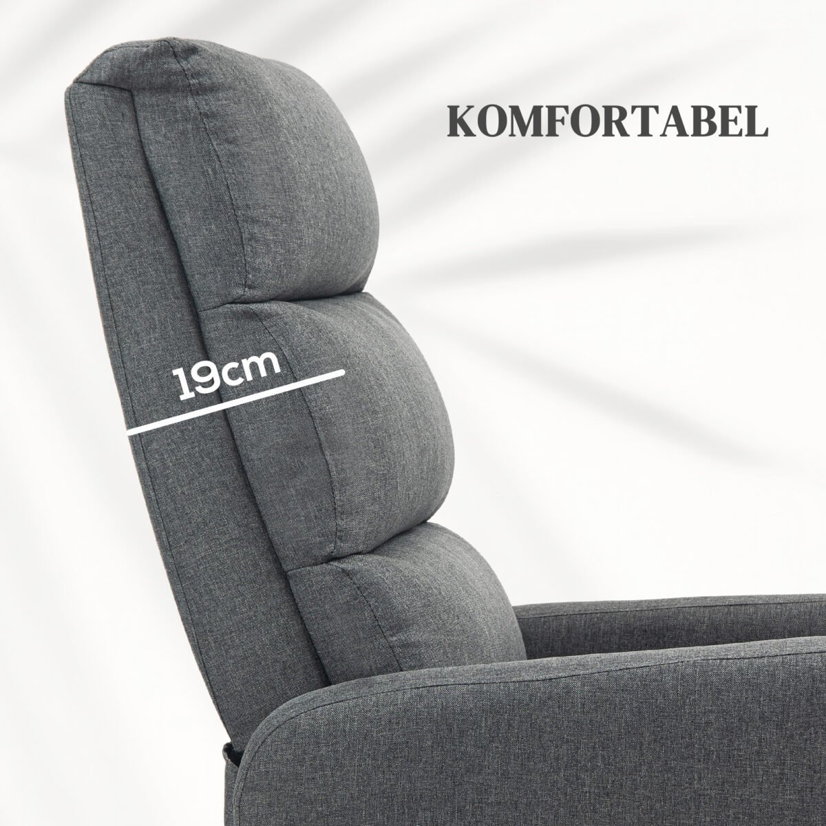 Elektrinis relaksacinis krėslas su pakėlimo funkcija – Paveikslėlis 6