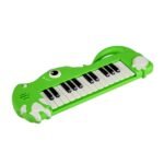 Elektroninė vaikiška klaviatūra su 25 klavišais ir gyvūnų dizainu (Žalia)