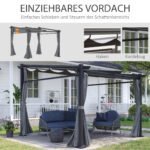 Erdvi pergola su stumdomu stogu – Paveikslėlis 5