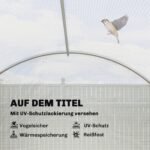 Erdvus tunelinis šiltnamis su tinklinėmis durimis ir sustiprinta konstrukcija