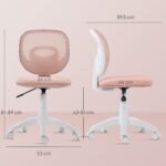 Ergonominė biuro kėdė su C formos nugaros atrama