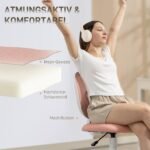 Ergonominė biuro kėdė su C formos nugaros atrama