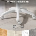 Ergonominė biuro kėdė su C formos nugaros atrama