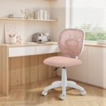 Ergonominė biuro kėdė su C formos nugaros atrama