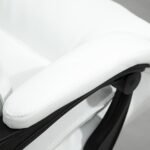 Ergonominė biuro kėdė su reguliuojamu atlošu ir kojų atrama – Paveikslėlis 9