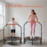 Fitneso batutas su reguliuojamo aukščio rankena ir sulankstomu dizainu – Paveikslėlis 4