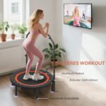 Fitneso batutas su reguliuojamo aukščio rankena ir sulankstomu dizainu – Paveikslėlis 6