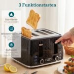 Greitai kaistantis virdulio ir keturių riekelių skrudintuvo rinkinys – Paveikslėlis 7