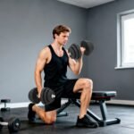 Grindis tausojantis reguliuojamo svorio hantelių rinkinys 40 kg