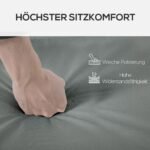 Gulimojo krėslo pagalvėlė su kvėpuojančiu poliesterio užvalkalu ir tvirtinimo dirželiais – Paveikslėlis 5