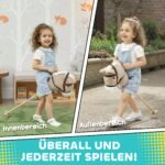 Jojamasis arkliukas su tikroviškais garsais ir ratukais
