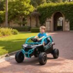 Kawasaki licencijuotas 12V elektrinis visureigis vaikams su nuotoliniu valdymu – Paveikslėlis 2