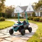 Kawasaki licencijuotas 12V elektrinis visureigis vaikams su nuotoliniu valdymu – Paveikslėlis 9
