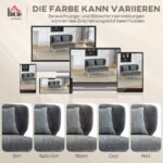 Kompaktiška dvivietė šenilinė sofa su sparnuotu atlošu – Paveikslėlis 7