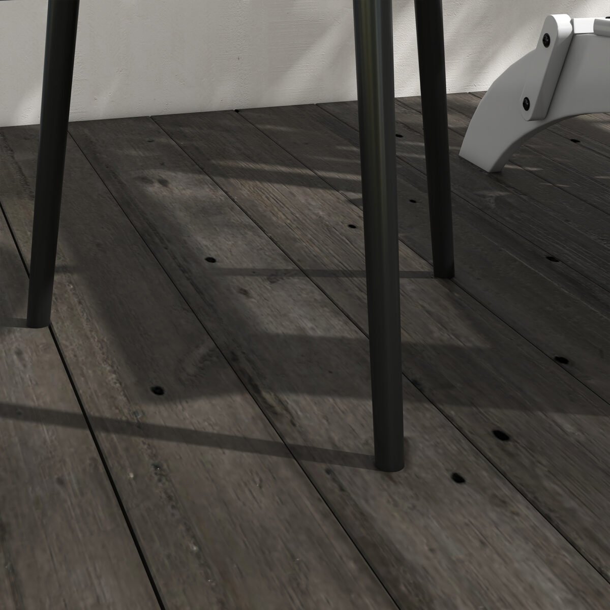 Lauko apvalus šoninis staliukas su paaukštintu kraštu – Paveikslėlis 9