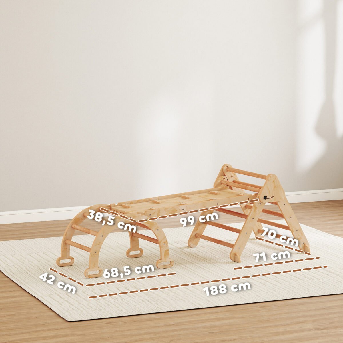 Medinis 7 viename laipiojimo kompleksas sulankstomas – Paveikslėlis 3