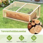 Medinis augalų inspektas su atverčiamu permatomu stogu (Natūrali) – Paveikslėlis 5