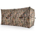 Medžioklės slėptuvė su 360° matomumu ir pop-up mechanizmu (Kamufliažinė) – Paveikslėlis 2